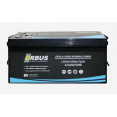 Orbus 25.6-200 / 25.6V 200Ah 5120Wh Lityum Deep Cycle Akü Dijital Ekranlı